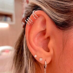 Ear Cuff Artemis Prata (unidade)