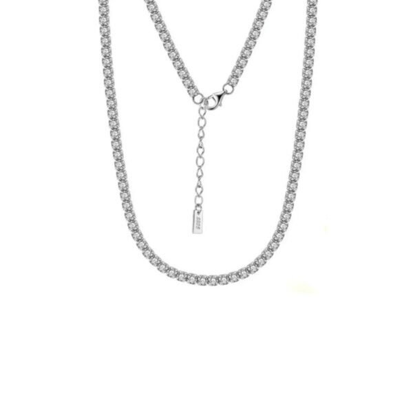 Colar Riviera Prata 3mm