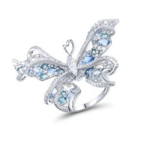 Anel Butterfly Prata