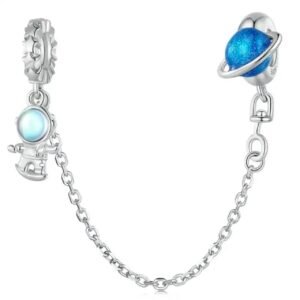 Berloque Astronauta Prata