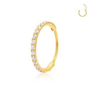 Piercing Titânio Dourado