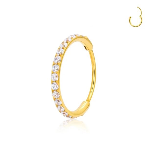 Piercing Titânio Dourado