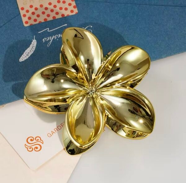 Presilha Flor Dourado