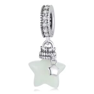 Berloque Bright Star Prata